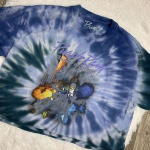 Prince Tops - Prince Purple rain tie dye crop tee Prince Tops - Prince Purple rain tie dye crop tee